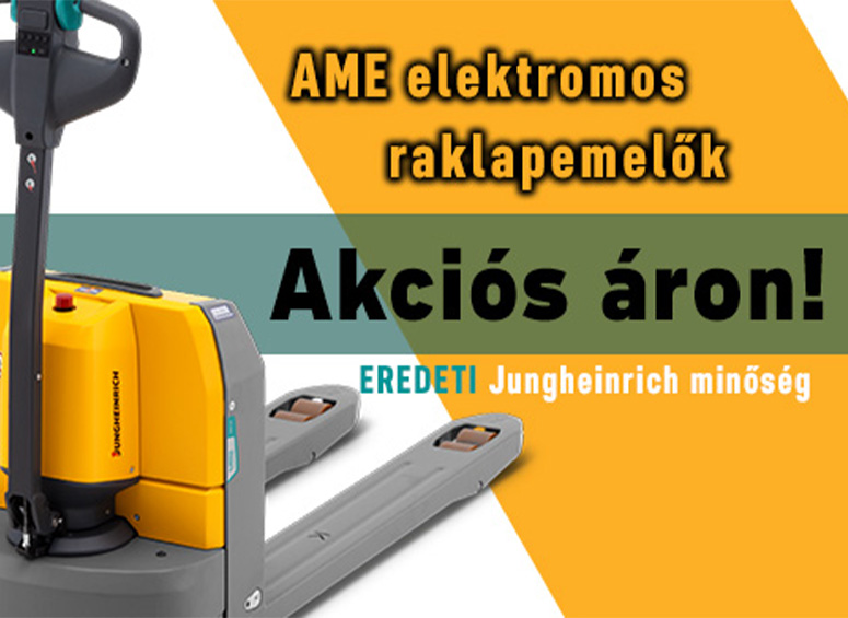 AME elektromos raklapemelő akció